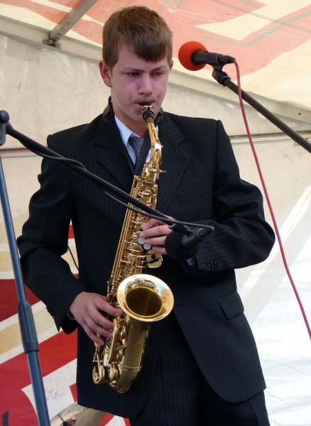 Zdjęcie w galerii na portalu naszwodzislaw.com: Ogień olimpijski w Wodzisławiu wiadomości z regionu