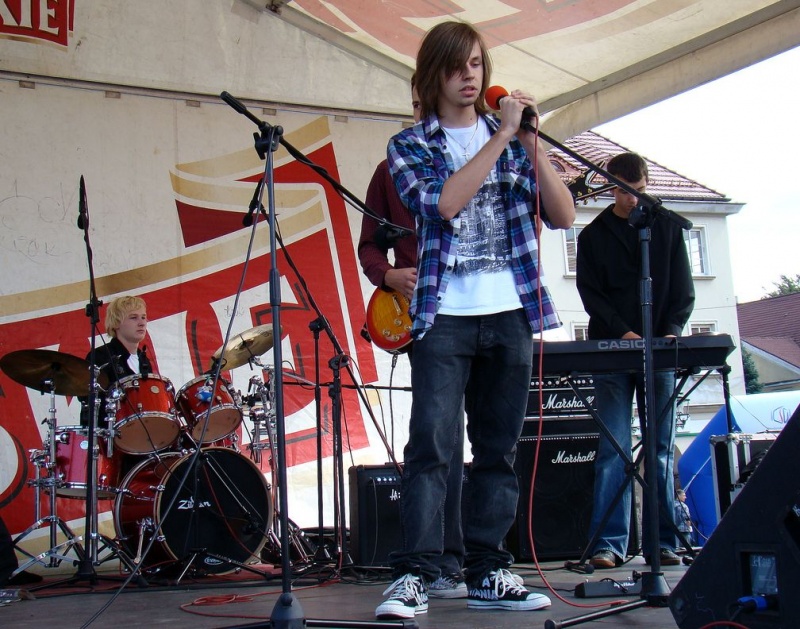 Zdjęcie w galerii na portalu naszwodzislaw.com: Ogień olimpijski w Wodzisławiu wiadomości z regionu