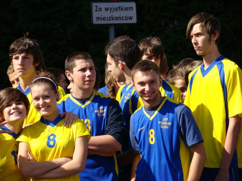 Zdjęcie w galerii na portalu naszwodzislaw.com: Ogień olimpijski w Wodzisławiu wiadomości z regionu