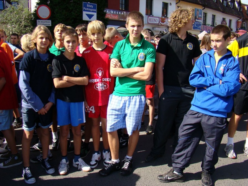 Zdjęcie w galerii na portalu naszwodzislaw.com: Ogień olimpijski w Wodzisławiu wiadomości z regionu