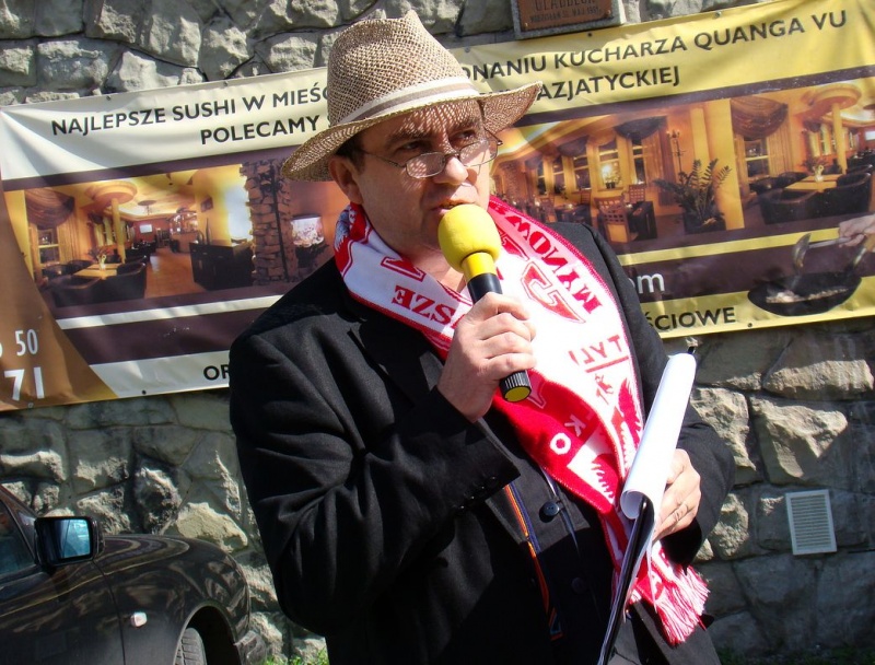 Zdjęcie w galerii na portalu naszwodzislaw.com: Ogień olimpijski w Wodzisławiu wiadomości z regionu