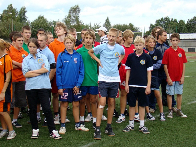 Zdjęcie w galerii na portalu naszwodzislaw.com: Ogień olimpijski w Wodzisławiu wiadomości z regionu