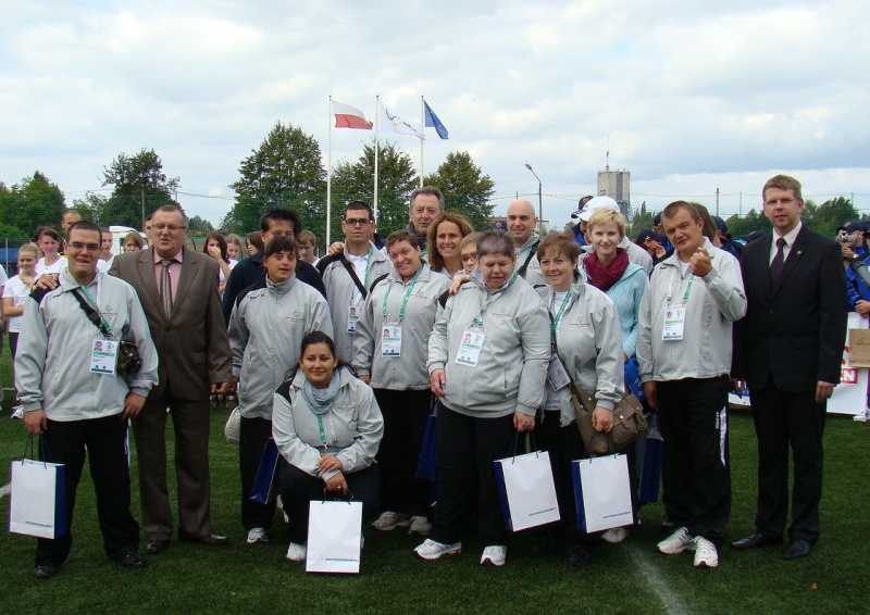 Zdjęcie w galerii na portalu naszwodzislaw.com: Ogień olimpijski w Wodzisławiu wiadomości z regionu