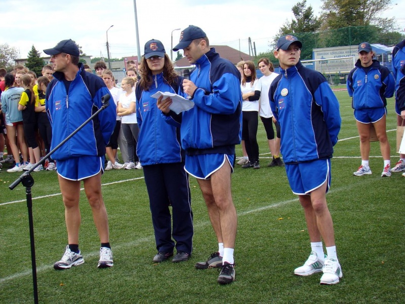 Zdjęcie w galerii na portalu naszwodzislaw.com: Ogień olimpijski w Wodzisławiu wiadomości z regionu