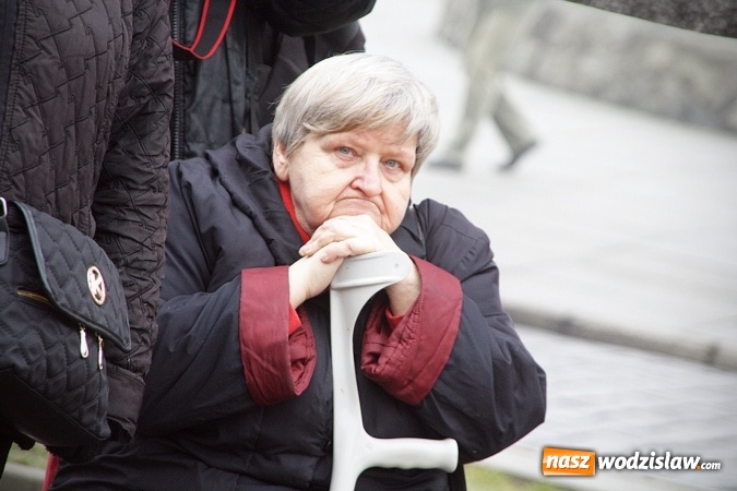 Zdjęcie w galerii na portalu naszwodzislaw.com: Nacjonalizm to nie patriotyzm, czyli manifestacja w Wodzisławiu  wiadomości z regionu