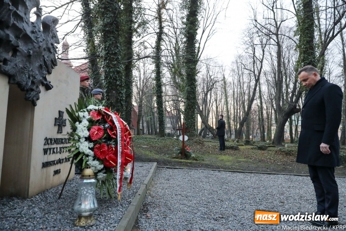 Zdjęcie w galerii na portalu naszwodzislaw.com: Prezydent Duda znowu w naszym regionie. Zawitał do Żor. Uczcił pamięć Powstańców Śląskich i Żołnierzy Wyklętych wiadomości z regionu