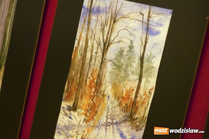 Zdjęcie w galerii na portalu naszwodzislaw.com: Wieczór sztuki w Radlinie. Przepiękne akwarele i wspaniały koncert. ZDJĘCIA  wiadomości z regionu