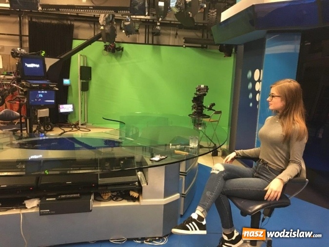 Zdjęcie w galerii na portalu naszwodzislaw.com: Szkolna telewizja z ILO w TVP1  wiadomości z regionu