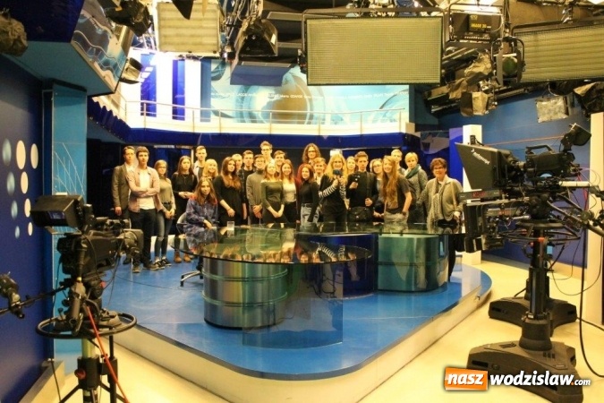 Zdjęcie w galerii na portalu naszwodzislaw.com: Szkolna telewizja z ILO w TVP1  wiadomości z regionu