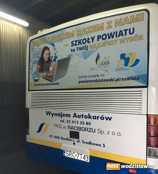 Zdjęcie w galerii na portalu naszwodzislaw.com: Autobusy PKS promują powiatową edukację. O co chodzi?  wiadomości z regionu