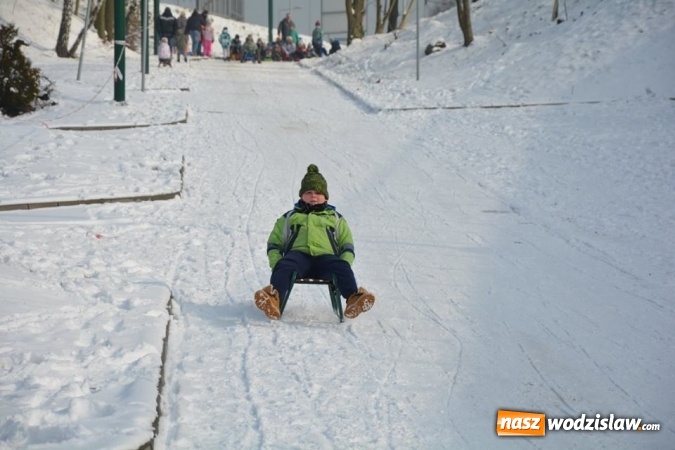 Zdjęcie w galerii na portalu naszwodzislaw.com: Zawody saneczkarskie w Rodzinnym Parku Rozrywki. FOTO  wiadomości z regionu