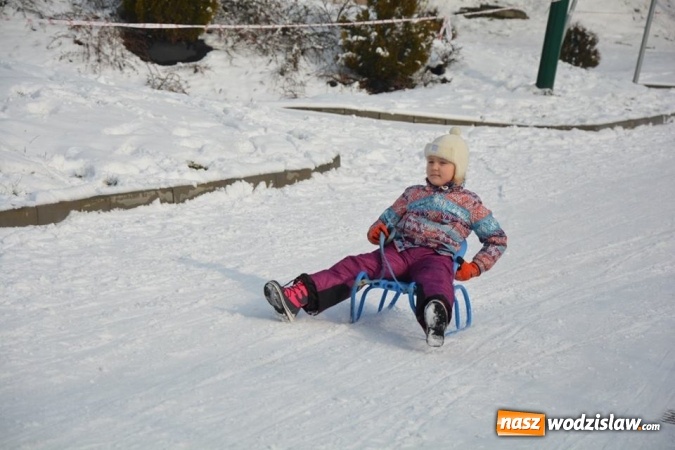 Zdjęcie w galerii na portalu naszwodzislaw.com: Zawody saneczkarskie w Rodzinnym Parku Rozrywki. FOTO  wiadomości z regionu