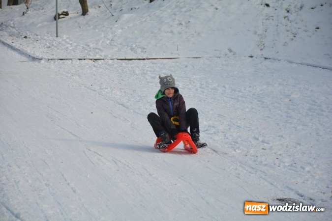 Zdjęcie w galerii na portalu naszwodzislaw.com: Zawody saneczkarskie w Rodzinnym Parku Rozrywki. FOTO  wiadomości z regionu