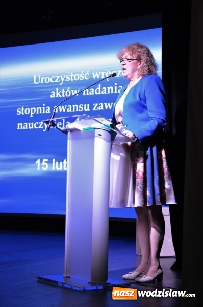 Zdjęcie w galerii na portalu naszwodzislaw.com: Awanse nauczycieli z terenu powiatu wiadomości z regionu