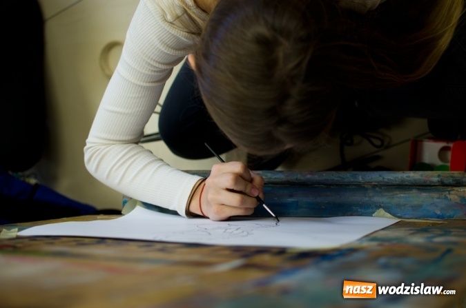 Zdjęcie w galerii na portalu naszwodzislaw.com: W Plastyku odbyli spacer po wyobraźni  wiadomości z regionu