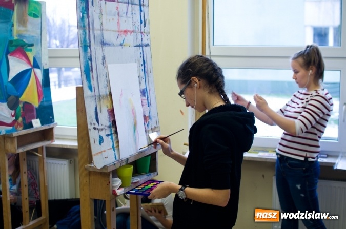 Zdjęcie w galerii na portalu naszwodzislaw.com: W Plastyku odbyli spacer po wyobraźni  wiadomości z regionu