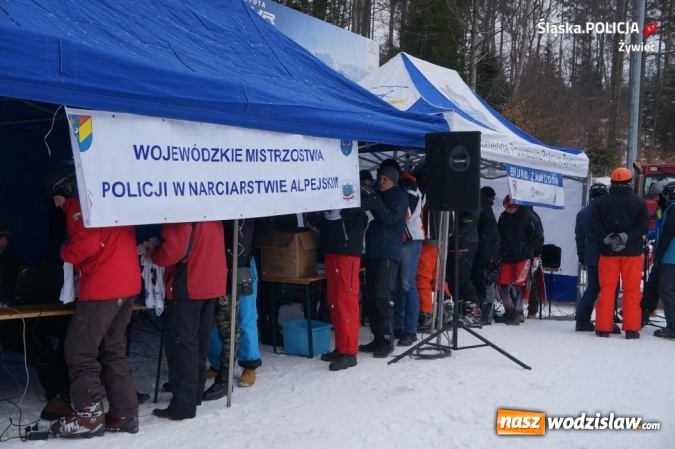 Zdjęcie w galerii na portalu naszwodzislaw.com: Szef wodzisławskich policjantów z drugim miejscem na mistrzostwach w narciarstwie alpejskim  wiadomości z regionu