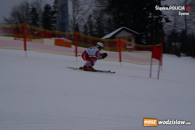 Zdjęcie w galerii na portalu naszwodzislaw.com: Szef wodzisławskich policjantów z drugim miejscem na mistrzostwach w narciarstwie alpejskim  wiadomości z regionu