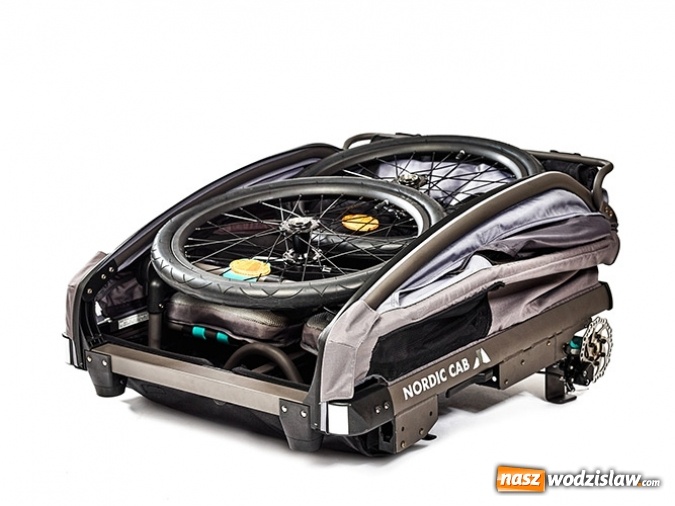 Zdjęcie w galerii na portalu naszwodzislaw.com: Bezpieczne przewożenie dziecka na rowerze? Postaw na przyczepkę od CampBox! wiadomości z regionu