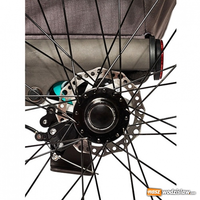 Zdjęcie w galerii na portalu naszwodzislaw.com: Bezpieczne przewożenie dziecka na rowerze? Postaw na przyczepkę od CampBox! wiadomości z regionu