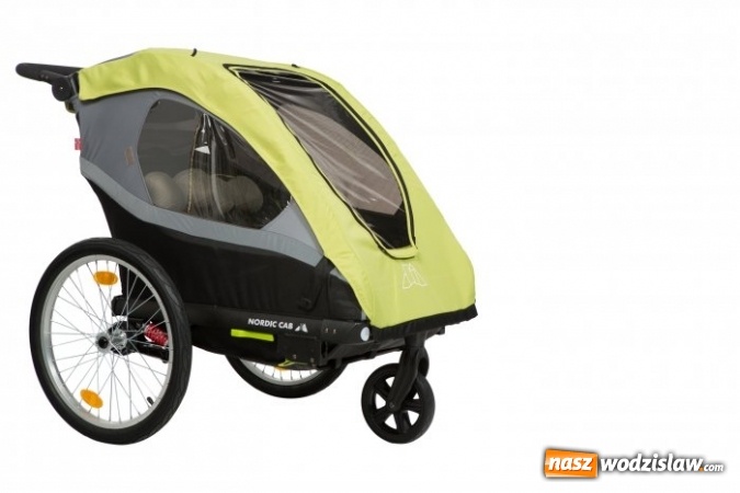 Zdjęcie w galerii na portalu naszwodzislaw.com: Bezpieczne przewożenie dziecka na rowerze? Postaw na przyczepkę od CampBox! wiadomości z regionu