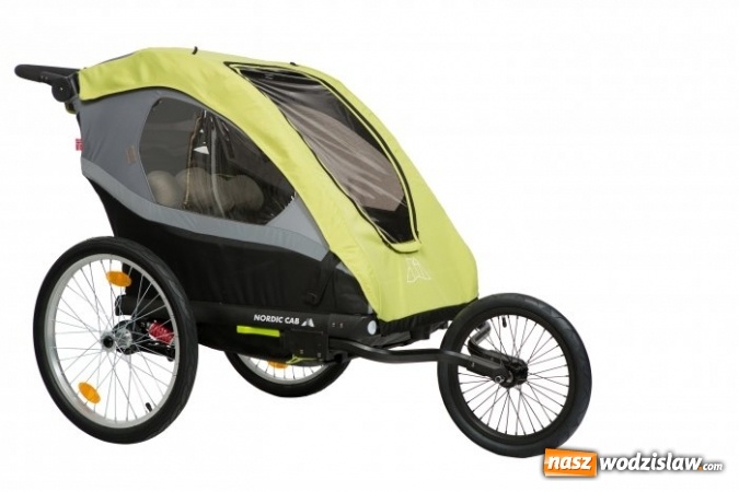 Zdjęcie w galerii na portalu naszwodzislaw.com: Bezpieczne przewożenie dziecka na rowerze? Postaw na przyczepkę od CampBox! wiadomości z regionu