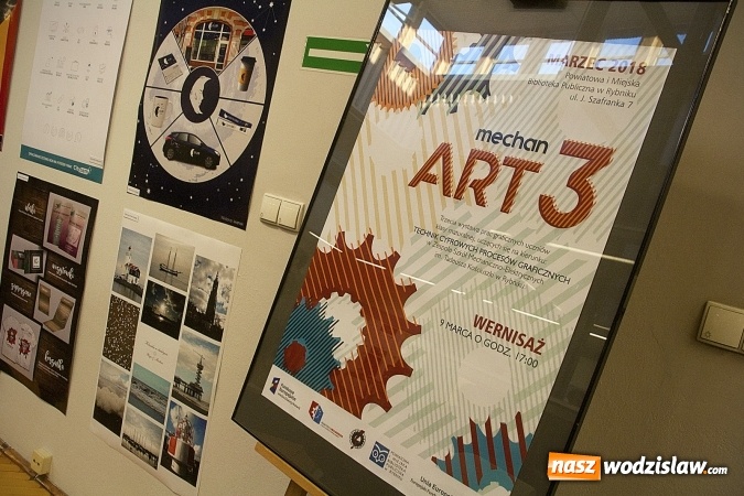 Zdjęcie w galerii na portalu naszwodzislaw.com: Mechan Art po raz trzeci. Uczniowie zaprezentowali swoją twórczość wiadomości z regionu