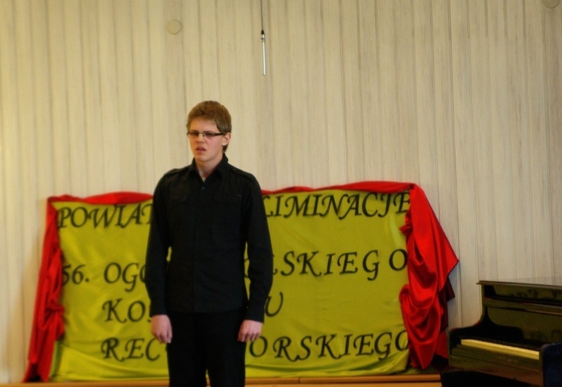 Zdjęcie w galerii na portalu naszwodzislaw.com: Wyniki eliminacji do Ogólnopolskiego Konkursu Recytatorskiego wiadomości z regionu