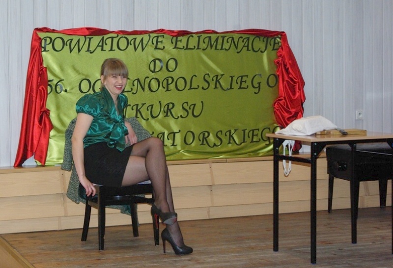 Zdjęcie w galerii na portalu naszwodzislaw.com: Wyniki eliminacji do Ogólnopolskiego Konkursu Recytatorskiego wiadomości z regionu