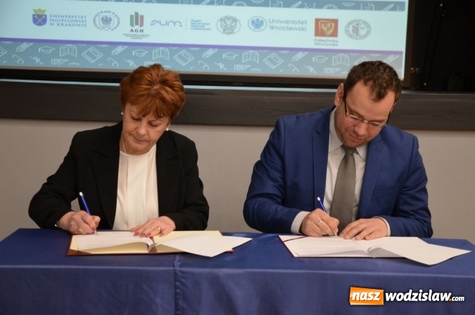 Zdjęcie w galerii na portalu naszwodzislaw.com: I LO nawiązuje współpracę z Politechniką Wrocławską  wiadomości z regionu
