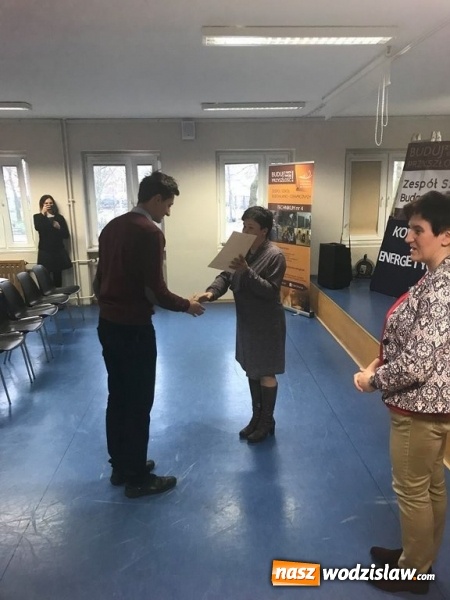 Zdjęcie w galerii na portalu naszwodzislaw.com: I miejsce dla ucznia ZST  wiadomości z regionu