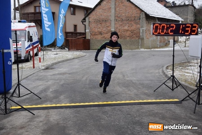 Zdjęcie w galerii na portalu naszwodzislaw.com: I Bieg o Święcelnik Wójta Gminy Mszana za nami  wiadomości z regionu