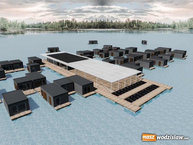 Zdjęcie w galerii na portalu naszwodzislaw.com: Domki na wodzie - szansa dla Nieboczów i Ligoty Tworkowskiej  wiadomości z regionu