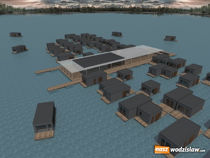 Zdjęcie w galerii na portalu naszwodzislaw.com: Domki na wodzie - szansa dla Nieboczów i Ligoty Tworkowskiej  wiadomości z regionu