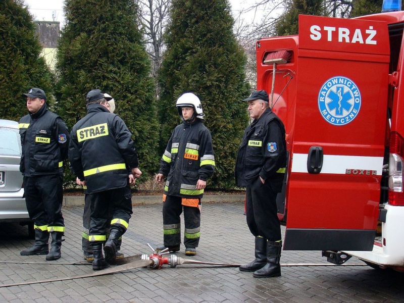 Zdjęcie w galerii na portalu naszwodzislaw.com: W Radlinie spłonął marzannowy stos wiadomości z regionu