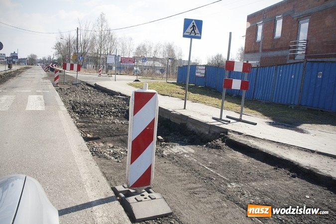 Zdjęcie w galerii na portalu naszwodzislaw.com: Remont Kokoszyckiej. Zobacz, na jakim etapie są prace. ZDJĘCIA wiadomości z regionu