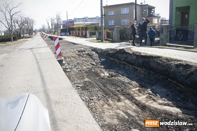 Zdjęcie w galerii na portalu naszwodzislaw.com: Remont Kokoszyckiej. Zobacz, na jakim etapie są prace. ZDJĘCIA wiadomości z regionu