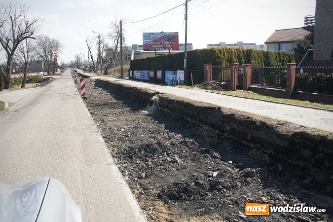 Zdjęcie w galerii na portalu naszwodzislaw.com: Remont Kokoszyckiej. Zobacz, na jakim etapie są prace. ZDJĘCIA wiadomości z regionu
