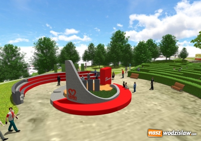 Zdjęcie w galerii na portalu naszwodzislaw.com: W Radlinie powstaje nowy park. Urzędnicy organizują w tej sprawie konsultacje. WIZUALIZACJE i WIDEO wiadomości z regionu