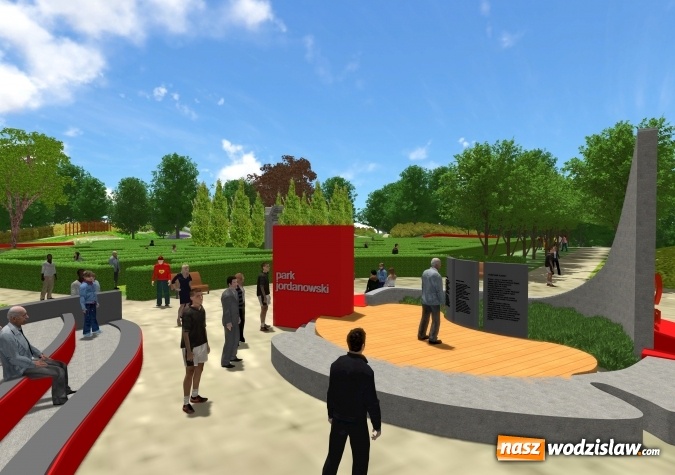 Zdjęcie w galerii na portalu naszwodzislaw.com: W Radlinie powstaje nowy park. Urzędnicy organizują w tej sprawie konsultacje. WIZUALIZACJE i WIDEO wiadomości z regionu