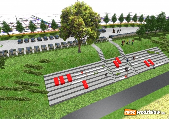 Zdjęcie w galerii na portalu naszwodzislaw.com: W Radlinie powstaje nowy park. Urzędnicy organizują w tej sprawie konsultacje. WIZUALIZACJE i WIDEO wiadomości z regionu