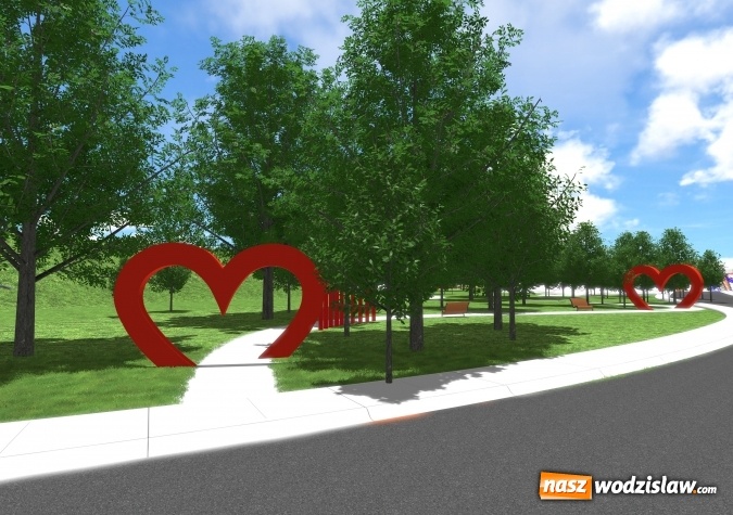 Zdjęcie w galerii na portalu naszwodzislaw.com: W Radlinie powstaje nowy park. Urzędnicy organizują w tej sprawie konsultacje. WIZUALIZACJE i WIDEO wiadomości z regionu