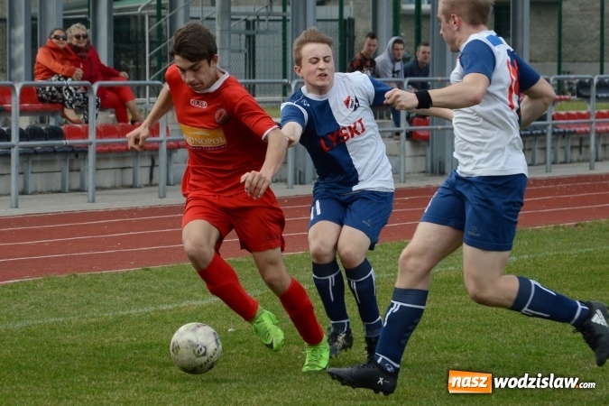 Zdjęcie w galerii na portalu naszwodzislaw.com: Juniorzy Czyżowic górą nad Lyskami wiadomości z regionu