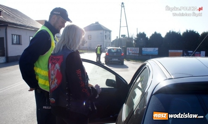Zdjęcie w galerii na portalu naszwodzislaw.com: Dzielnicowi we wspólnej akcji z motocyklistami wiadomości z regionu