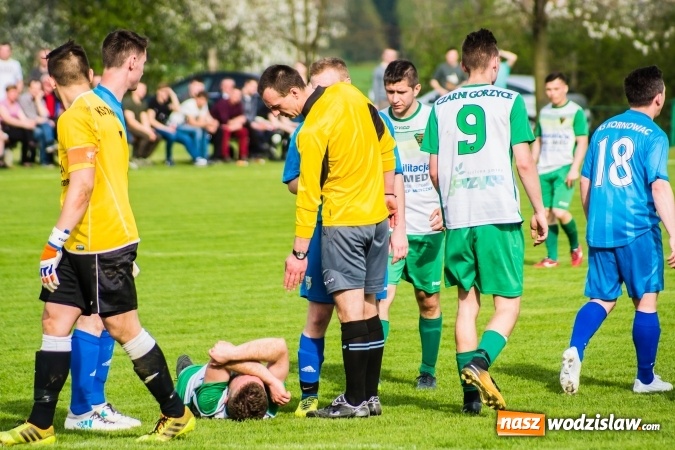 Zdjęcie w galerii na portalu naszwodzislaw.com: A klasa: Hit kolejki nie zawiódł. Kornowac zremisował z Gorzycami wiadomości z regionu