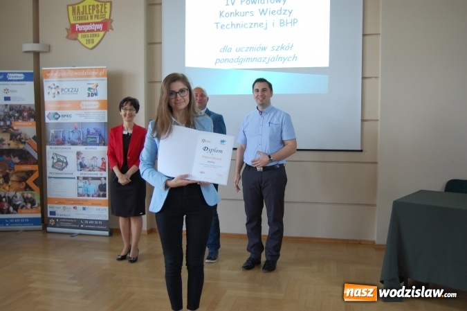 Zdjęcie w galerii na portalu naszwodzislaw.com: IV Powiatowy Konkurs Wiedzy Technicznej i BHP już za nami wiadomości z regionu