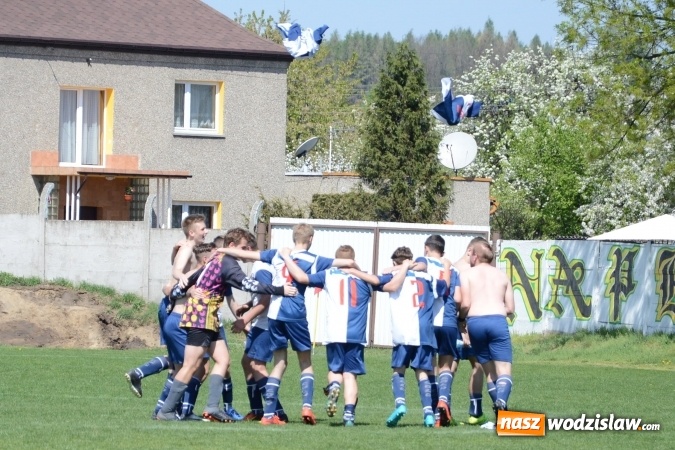 Zdjęcie w galerii na portalu naszwodzislaw.com: Juniorzy Lysek górą nad Syrynią wiadomości z regionu