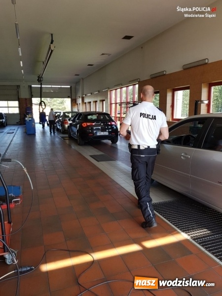 Zdjęcie w galerii na portalu naszwodzislaw.com: Policjanci i diagności razem na rzecz bezpieczeństwa  wiadomości z regionu