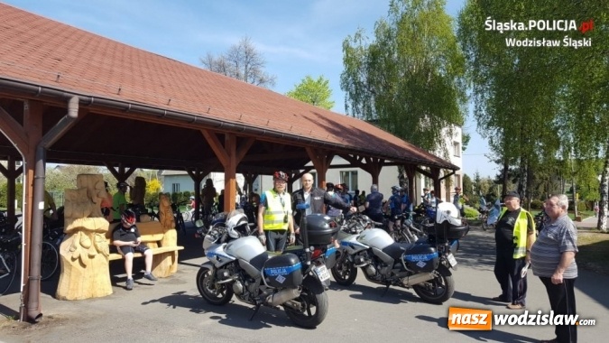 Zdjęcie w galerii na portalu naszwodzislaw.com: Otwarcie sezonu rowerowego z policjantami wiadomości z regionu