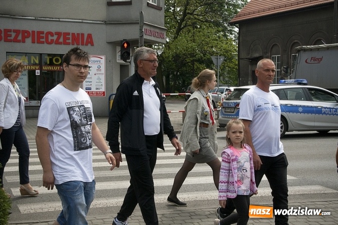 Zdjęcie w galerii na portalu naszwodzislaw.com: Święto Flagi w Rydułtowach. ZDJĘCIA  wiadomości z regionu